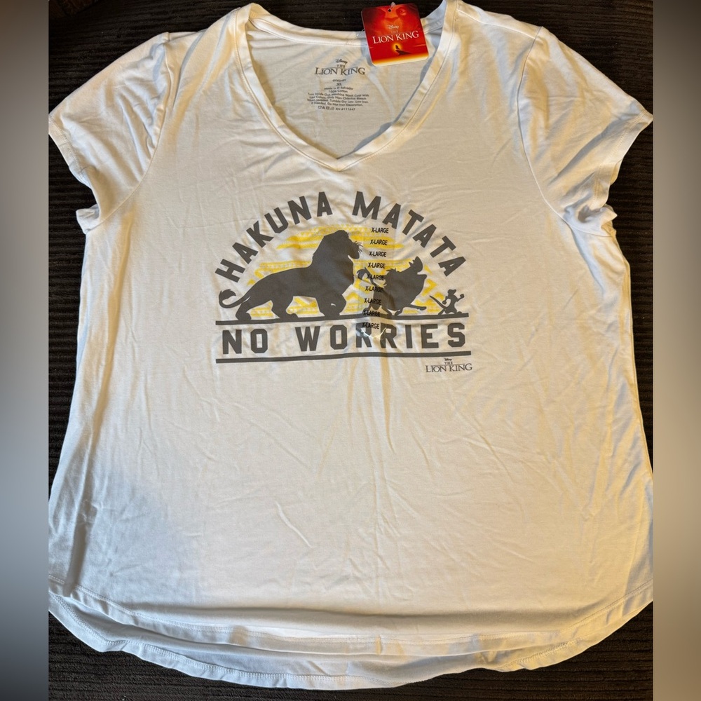 Disney The Lion King White T-Shirt